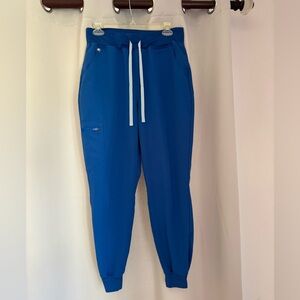 Figs Women's Jogger High Waisted Scrub Pants in Royal Blue